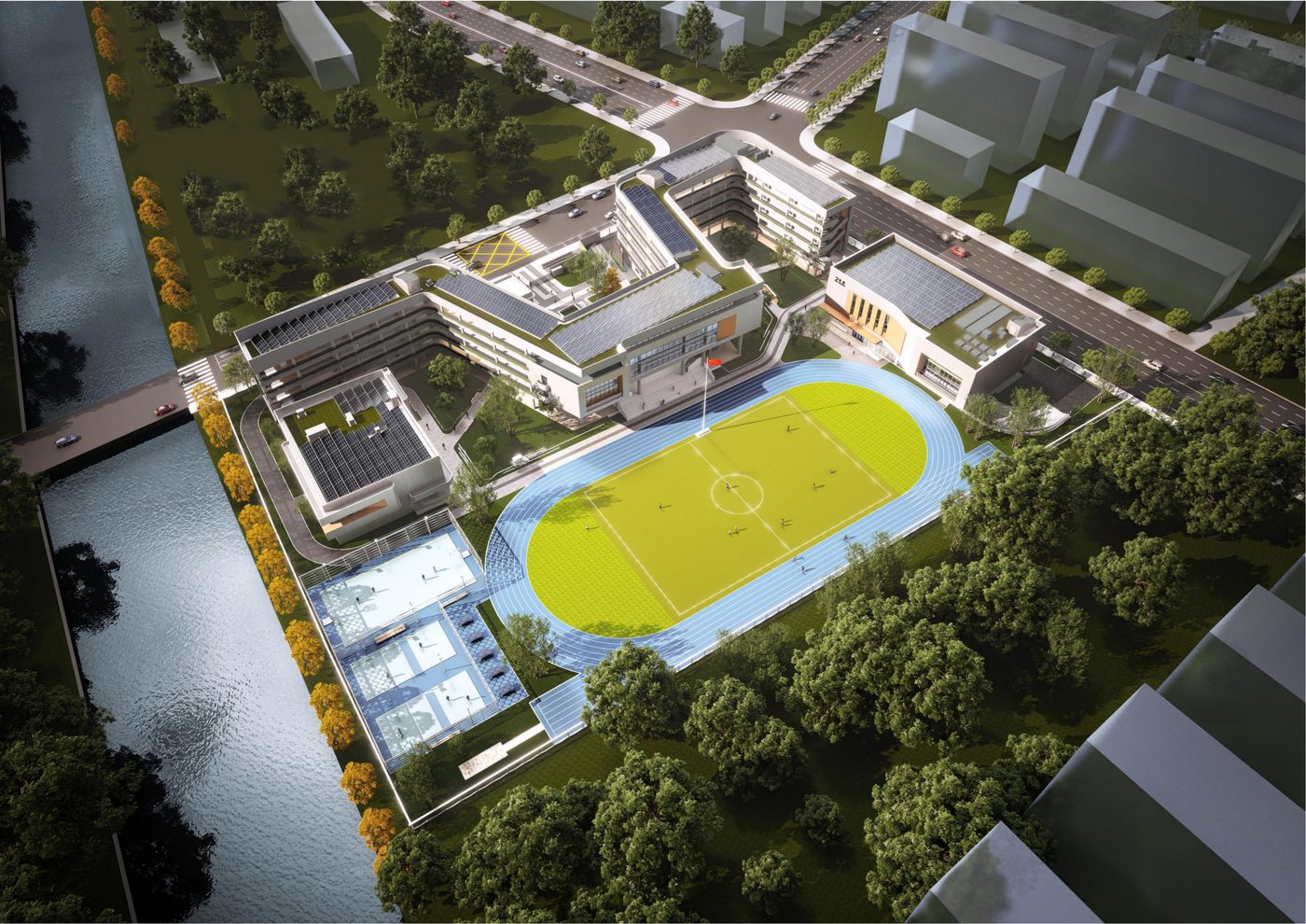 嘉定区安亭新镇二期JDC3-0302单元初级中学新建工程