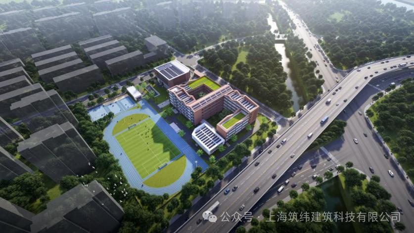 上海BIM审查优秀试点项目丨嘉定安亭同济小镇中学综合楼